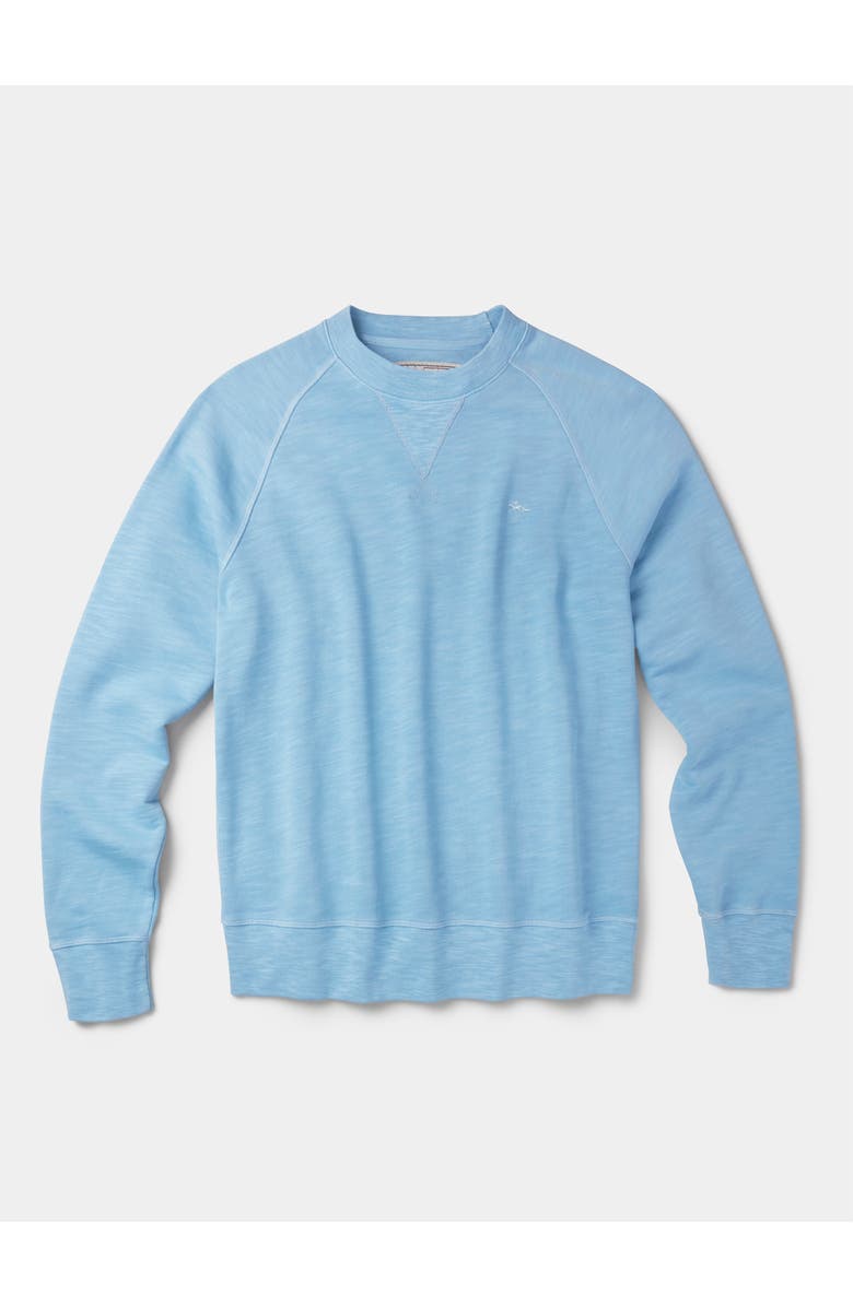 Aubin Garsdale Slub Crew Neck Sweatshirt, Alternate, color, Pale Blue