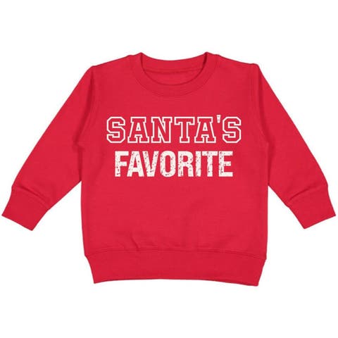Santa's Favorite Christmas Sweatshirt (Baby, Toddler, Little Kid & Big Kid)