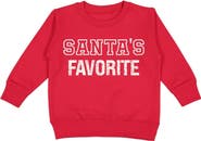 Sweet Wink Santa's Favorite Christmas Sweatshirt