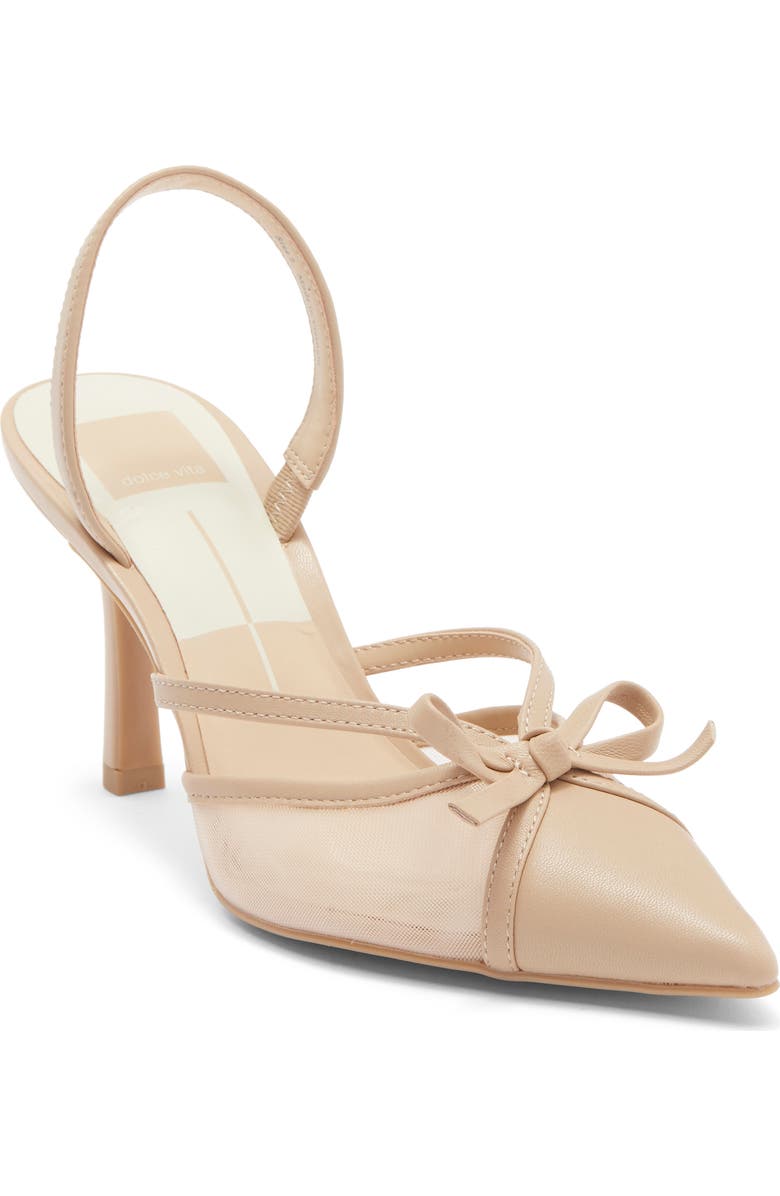 Dolce Vita Karine Slingback Pump, Main, color, Beige Multi Mesh