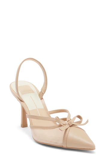 Dolce Vita Karine Slingback Pump In Neutral