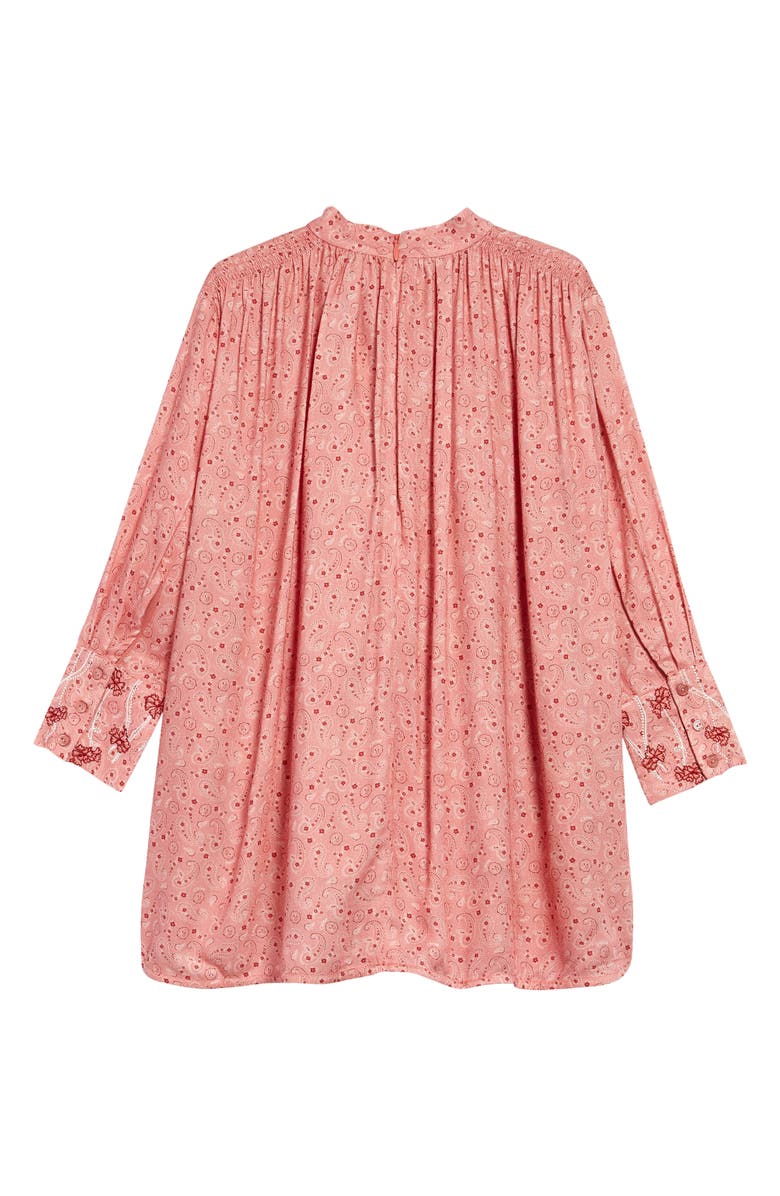 Chloé Kids Boho Paisley Print Shift Dress, Main, color,