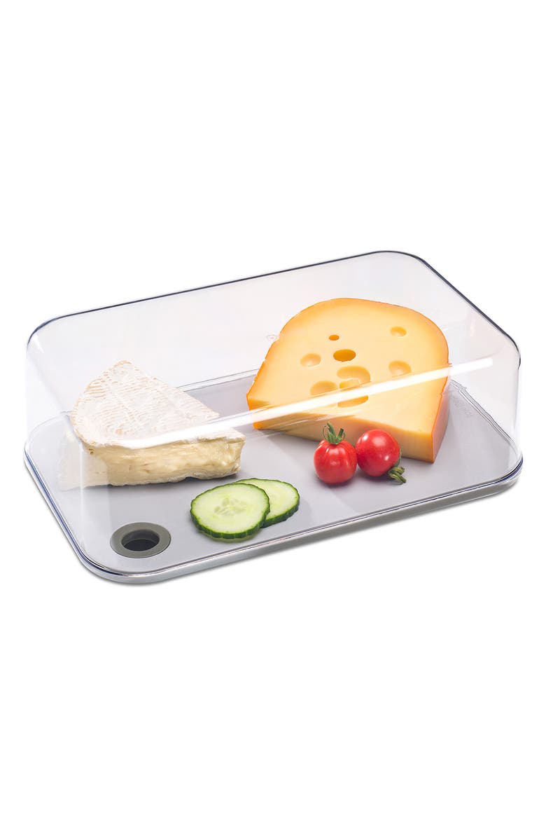 Mepal Modula 2-Piece Cheese Box Set, Alternate, color, White