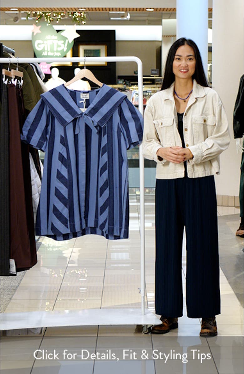 Goldie Stripe Minidress, sales video thumbnail