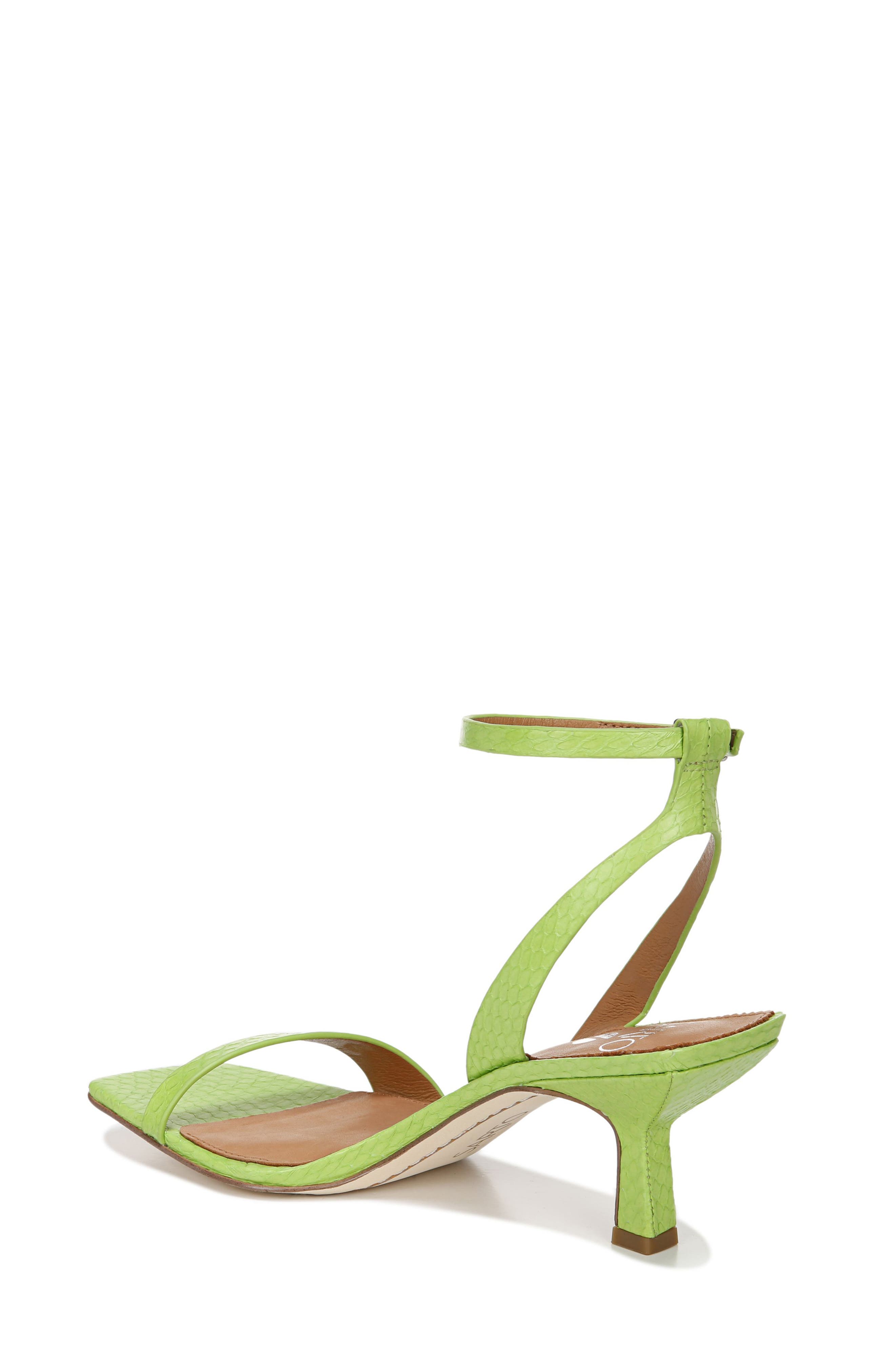 Bona Ankle Strap Sandal, Alternate, color, LIME LEATHER