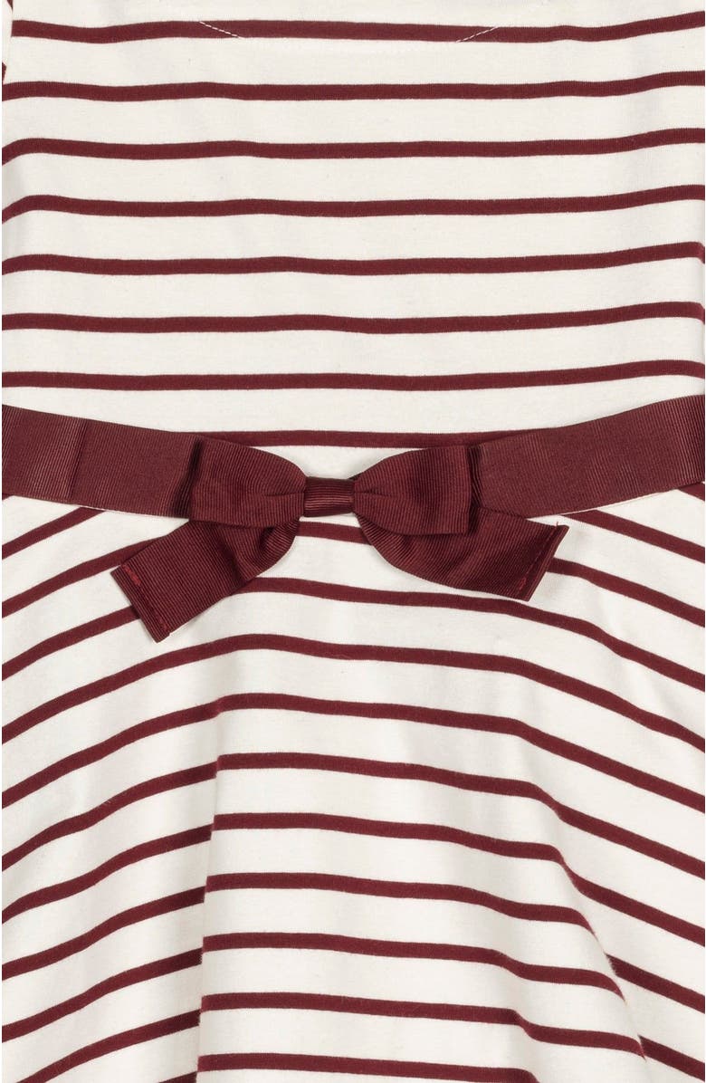 Hope & Henry Girls' Organic Short Sleeve Skater Dress, Kids, Alternate, color, 