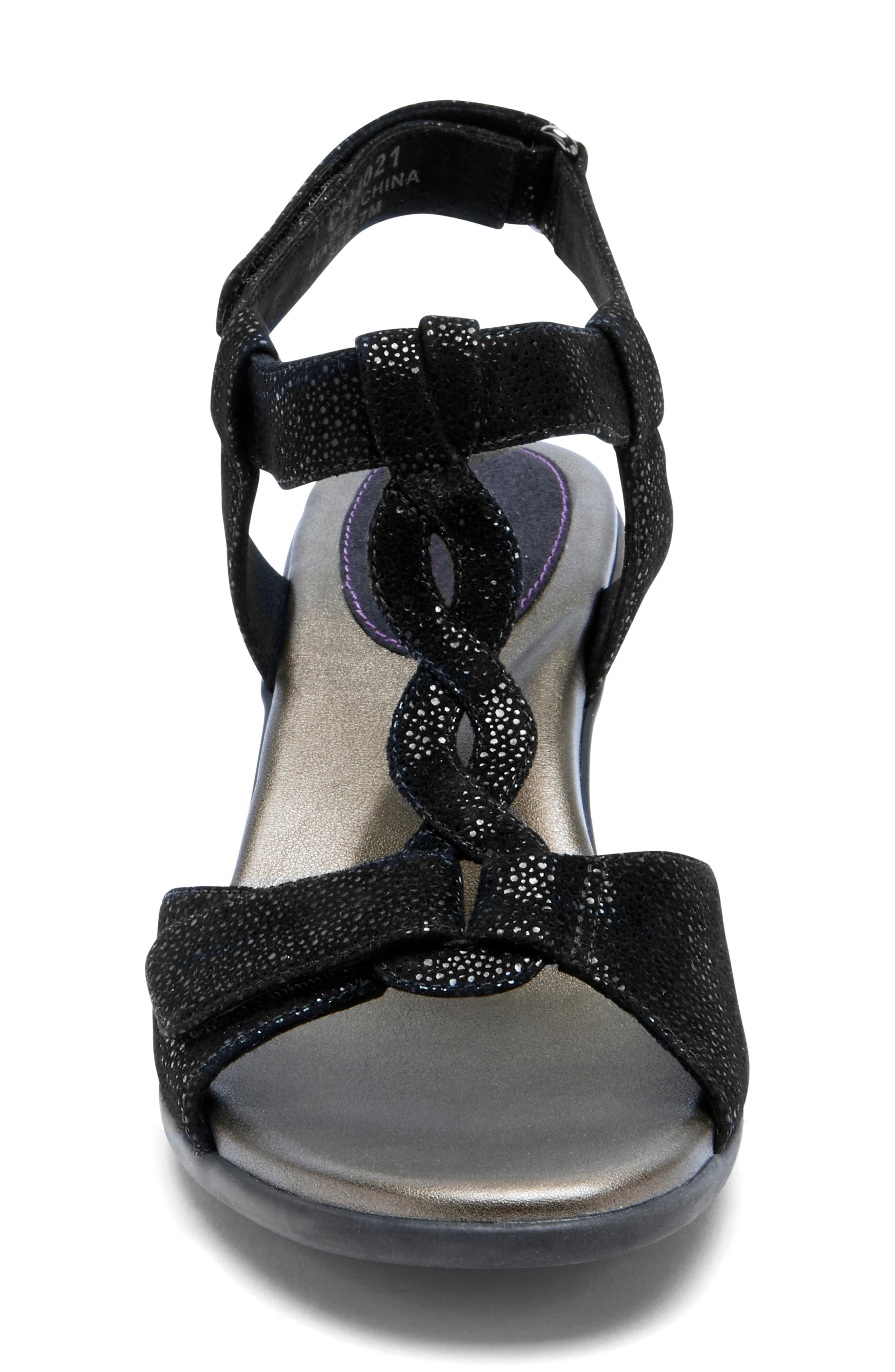 Aravon Medici T-Strap Sandal, Alternate, color, 