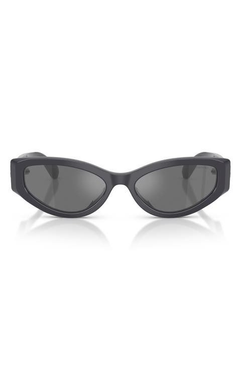 55mm Cat Eye Sunglasses