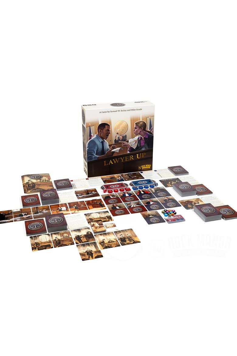 Lawyer Up Season One Courtroom Card Strategy Game, Alternate, color, Multicolored