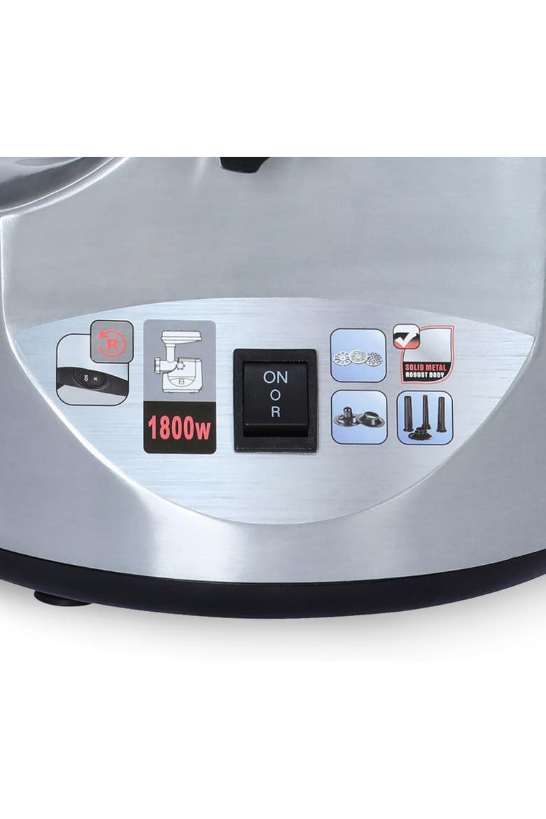Electric Meat Grinder, Alternate, color, STAINLESS STEEL