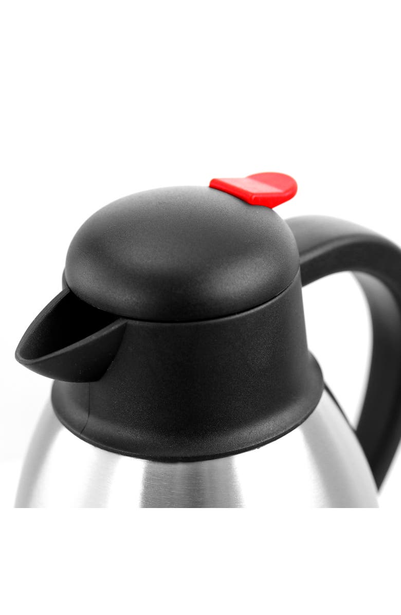 Megachef 2.11 Quart Stainless Steel Thermal Beverage Carafe for Coffee and Tea, Alternate, color, Silver