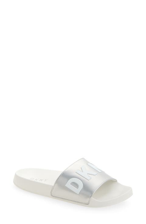 Zinna Logo Shower Slide Sandal (Women)