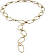 NORDSTROM RACK Wide Loop Metal Belt