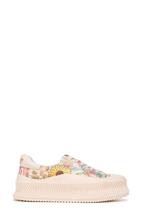 Circus Ny By Sam Edelman Tatum Flower Platform Sneaker In Multi