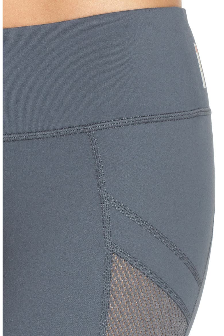 Luminous Mesh Inset Crop Leggings, Alternate, color, GREY GRAPHITE