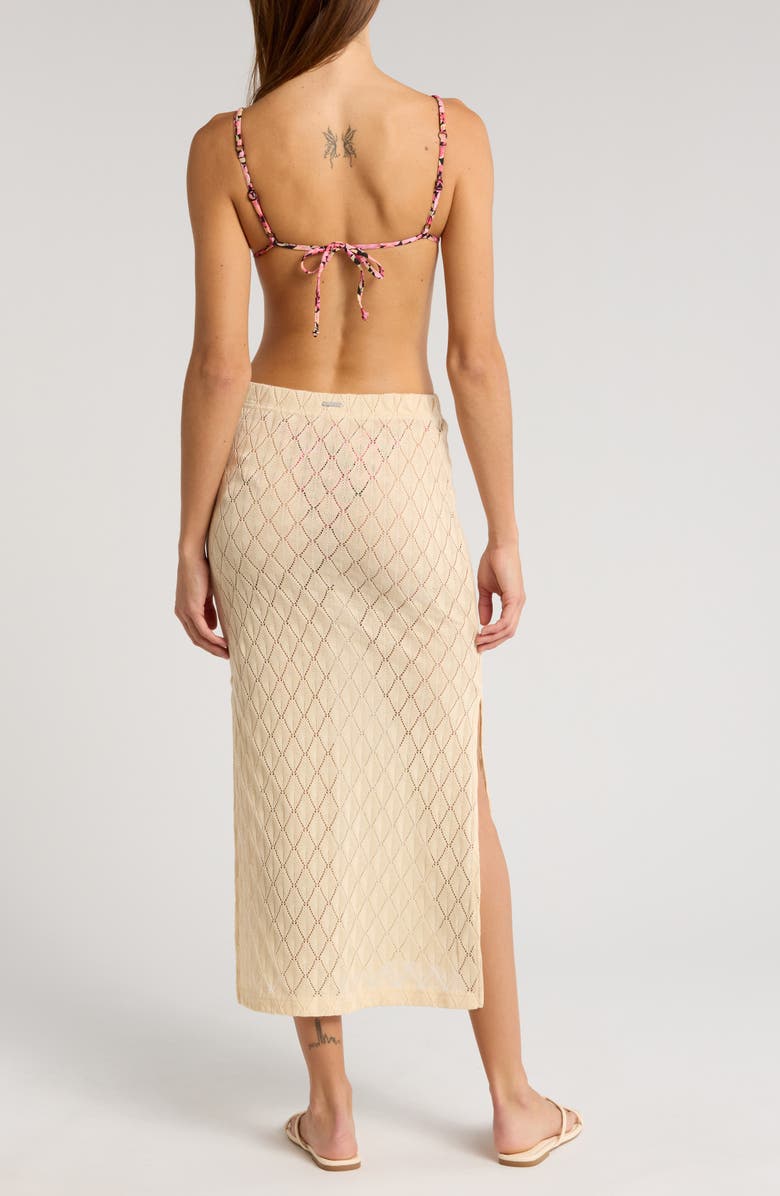 Billabong Sun Dazed Cover-Up Skirt, Alternate, color, Dove