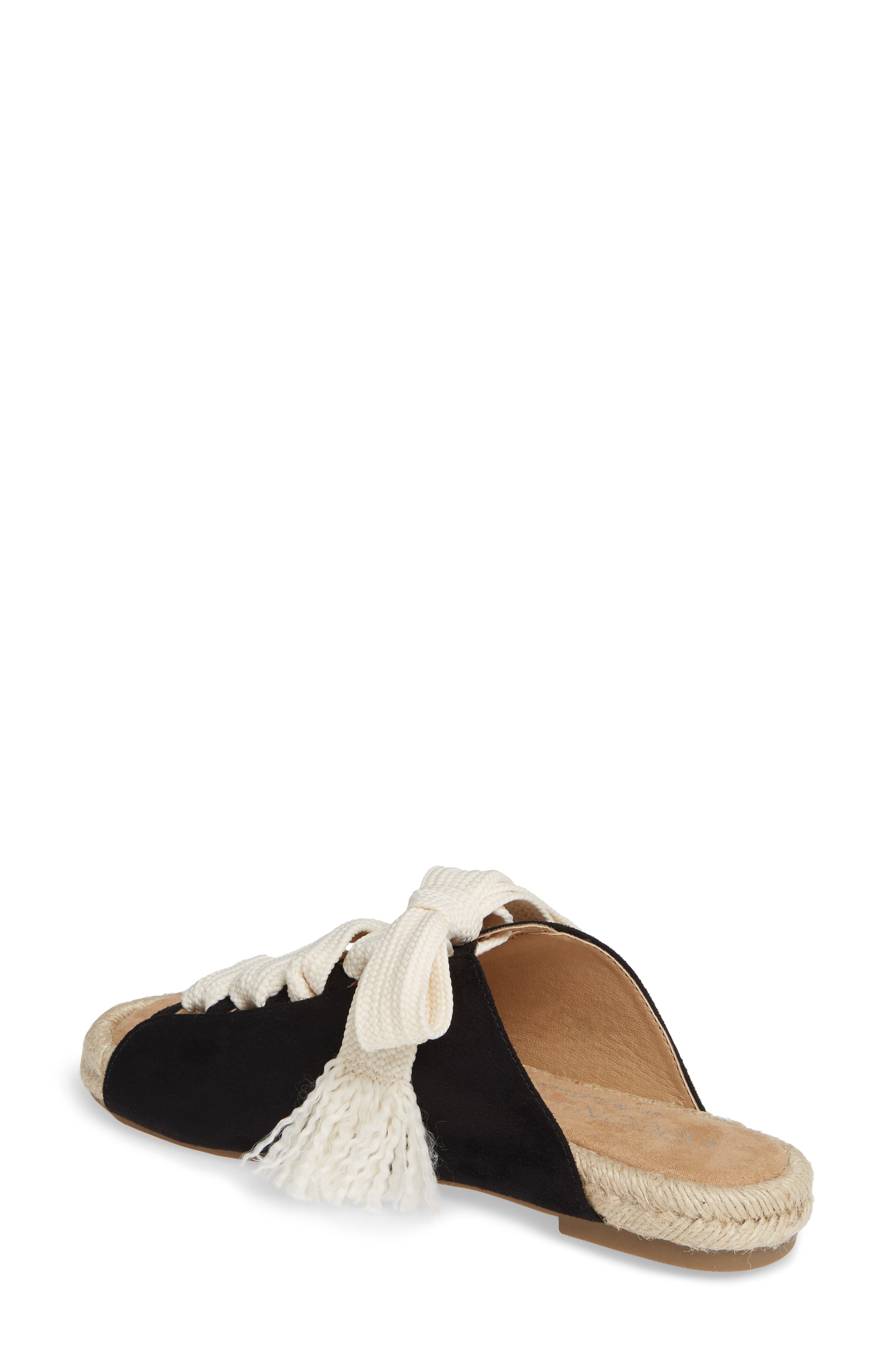 Portside Slide, Alternate, color, BLACK FABRIC