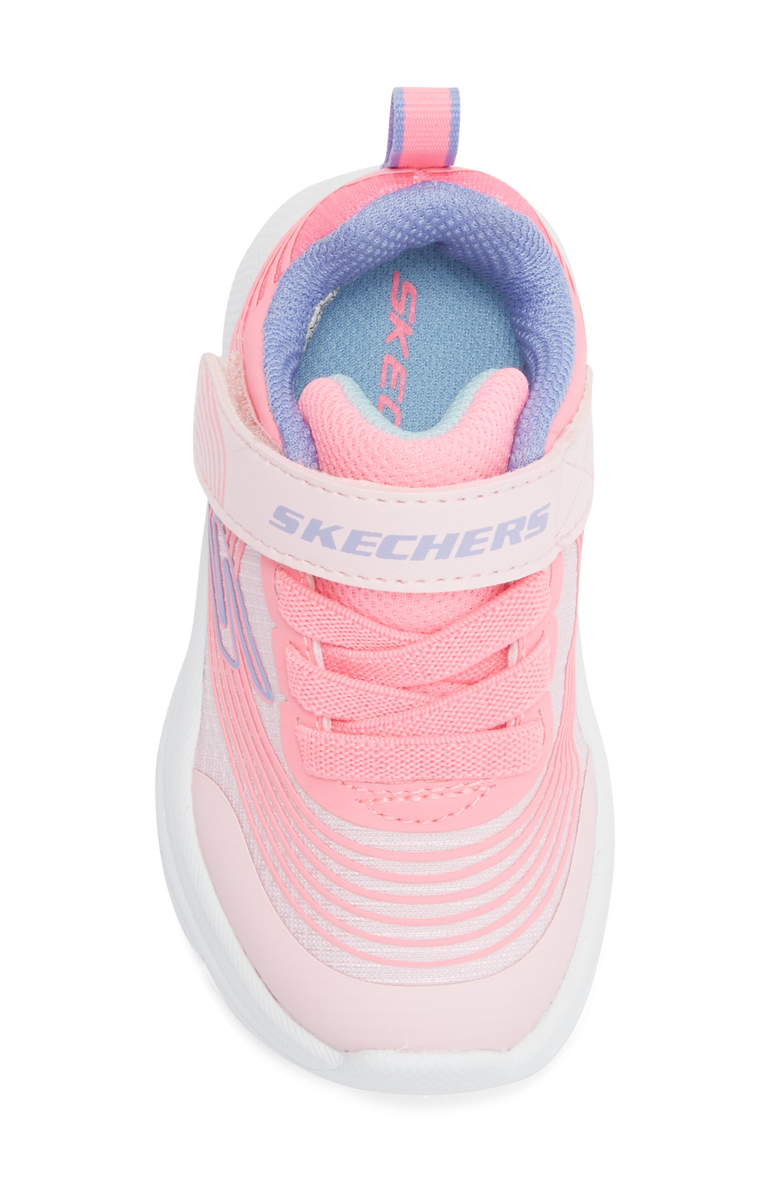 SKECHERS Kids' Microspec Advance Sneaker, Alternate, color, Light Pink