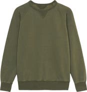 Fortela Harvard Fleece Jersey Raglan Sleeve Sweatshirt
