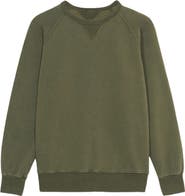 Fortela Harvard Fleece Jersey Raglan Sleeve Sweatshirt
