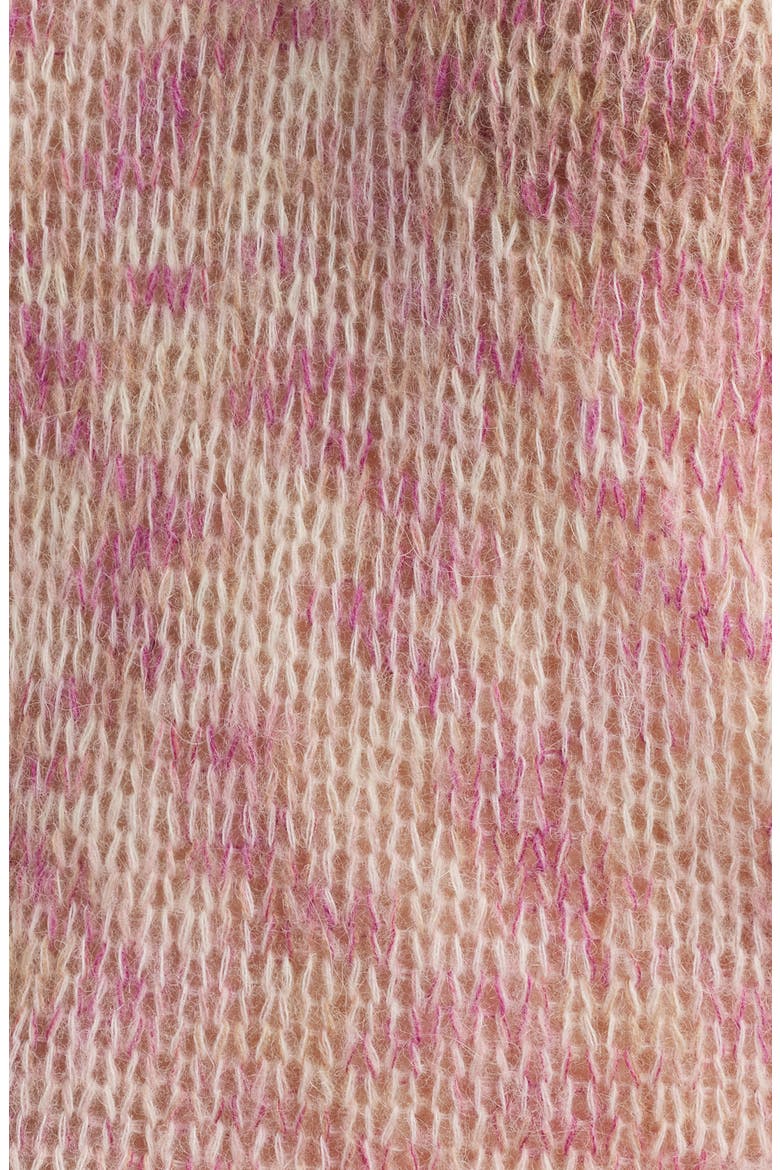 Fargovia Cutout Sweater, Alternate, color, PINK OMBRE