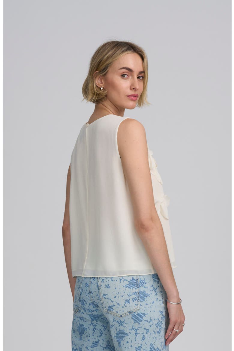 Floral Appliqué Shell, Alternate, color, BLUSH