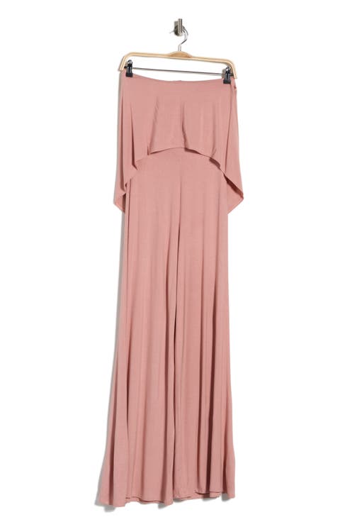 Strapless Popover Jumpsuit