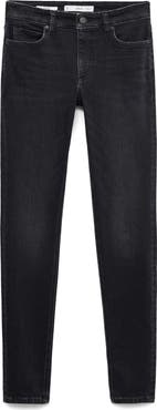 MANGO Mid Rise Skinny Jeans