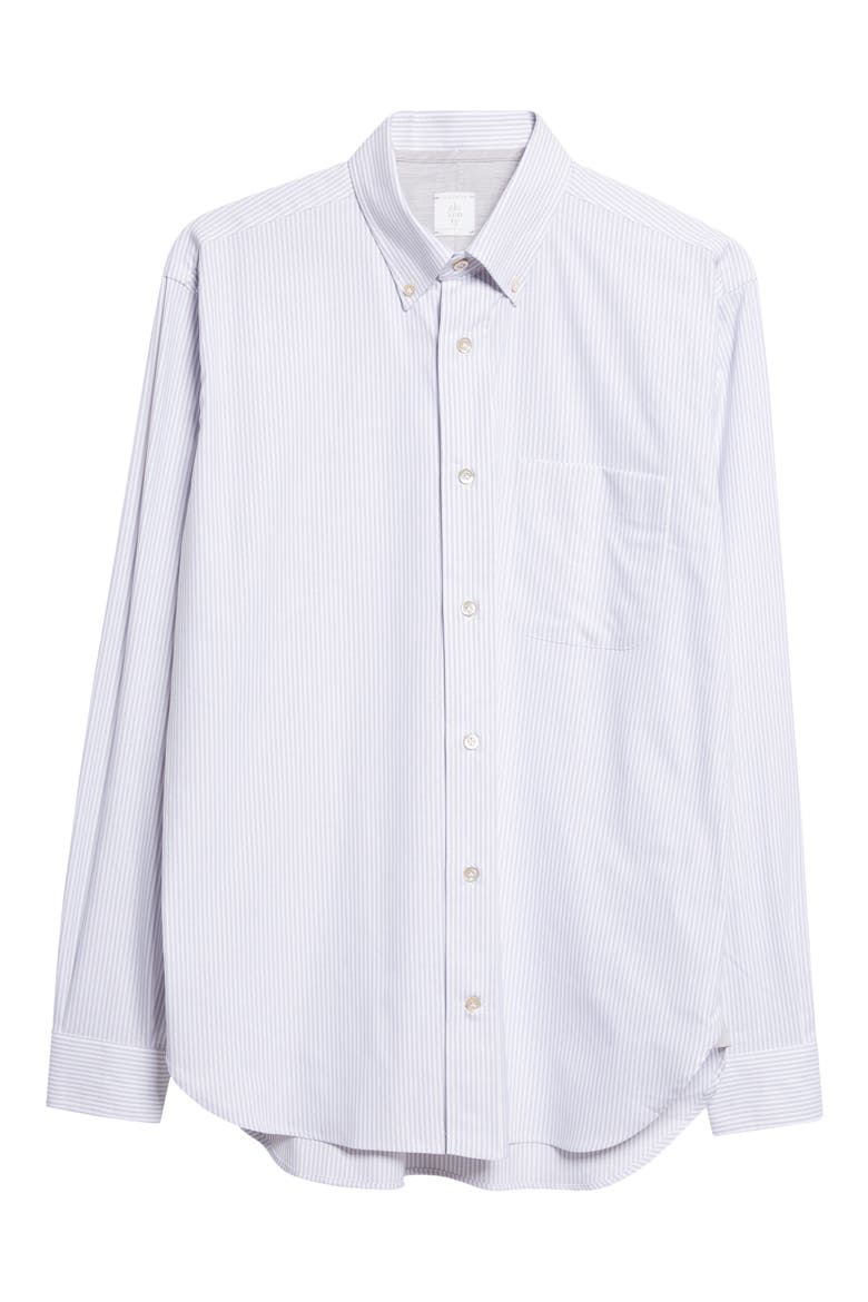 Stripe Button Down Shirt, Alternate, color, 08 DENIM