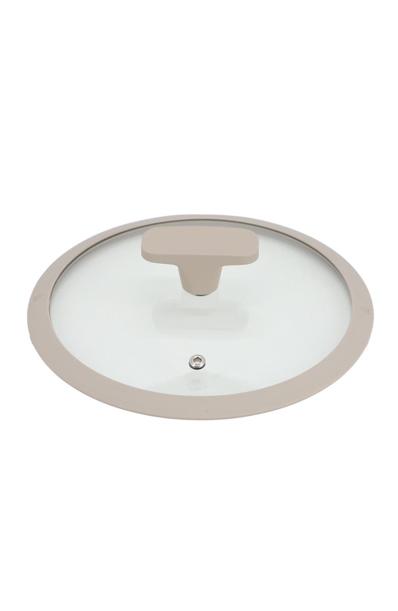 OSTER Ambrose 3 Quart Nonstick Aluminum Saucepan with Lid, Alternate, color, Grey