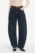 FRAME The Bubble High Waist Barrel Jeans
