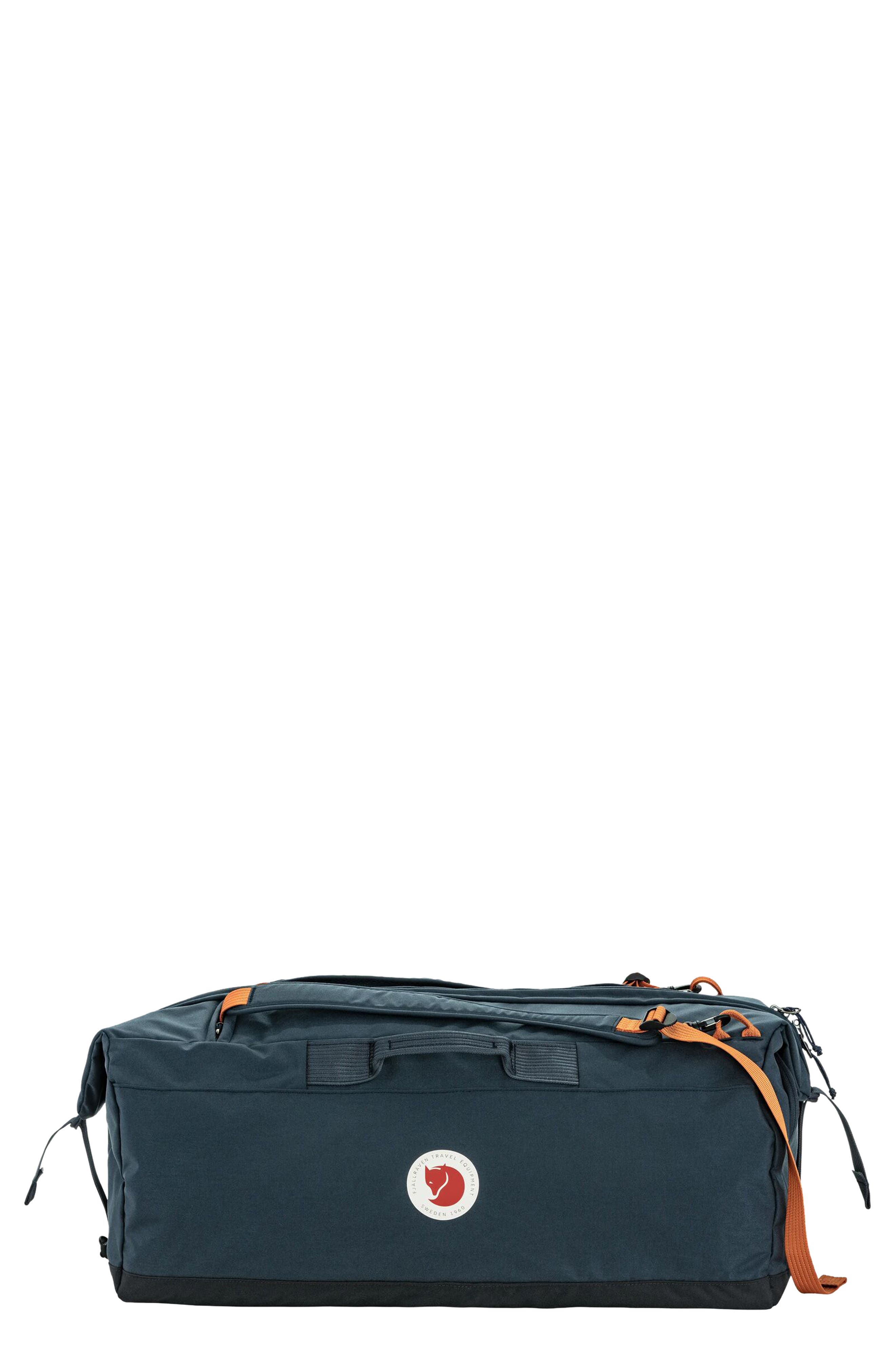Fjällräven Farden 80-Liter Duffle Bag, Main, color, Navy