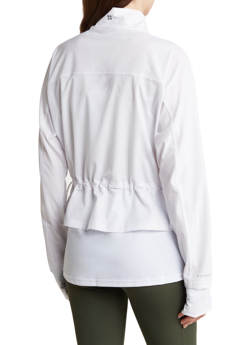 Fast Lane Running Jacket, Alternate, color, WHITE