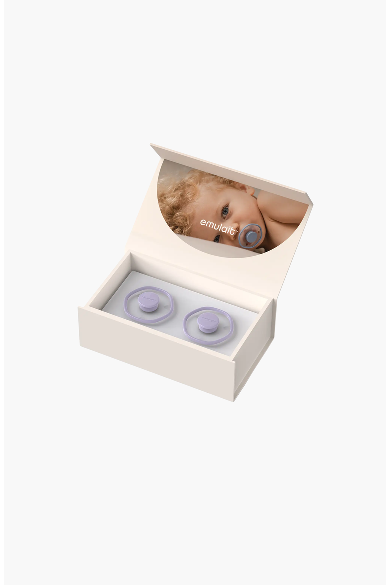 The Emulait Pacifier 0-6 Months 2-Pack, Alternate, color, Lilac