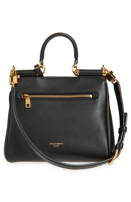 Dolce & Gabbana Dolce&gabbana My Sicily Plongé Leather Top Handle Bag