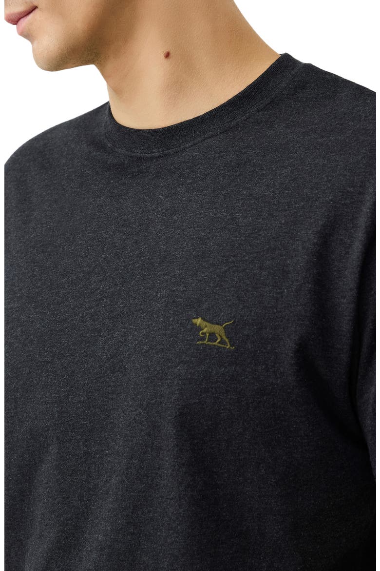 The Gunn Tee 2.0 Sports Fit Cotton T-Shirt, Alternate, color, CHARCOAL