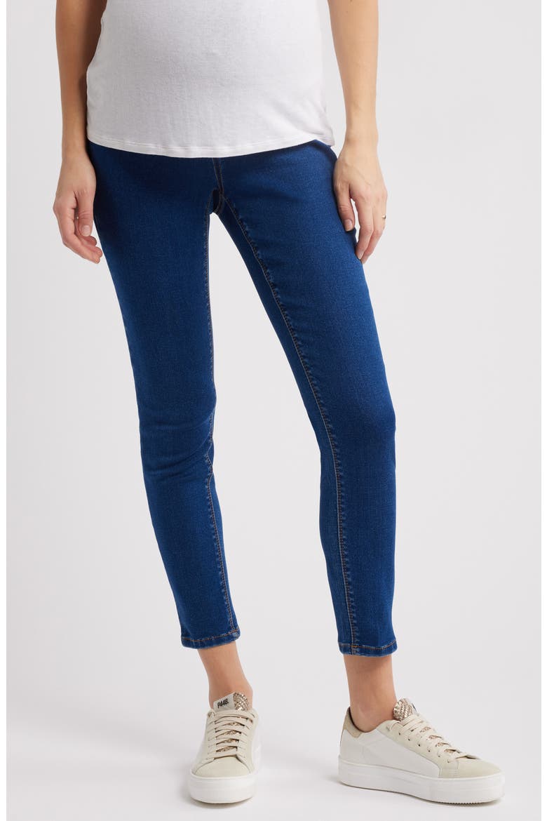 Butter Maternity Ankle Skinny Jeans, Main, color, SAFIA