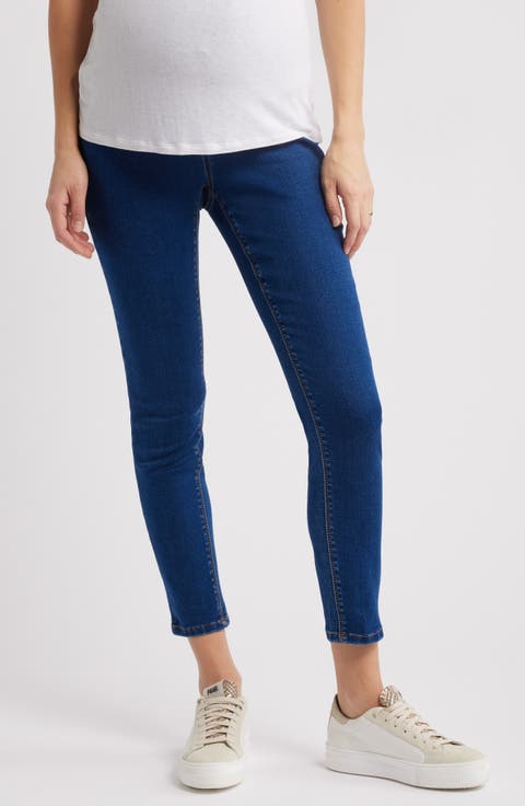 Butter Maternity Ankle Skinny Jeans
