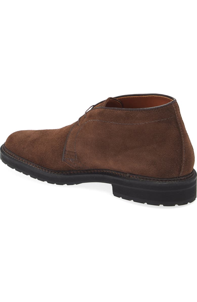 Alden Barrie Chukka Boot, Alternate, color, Dark Brown Suede