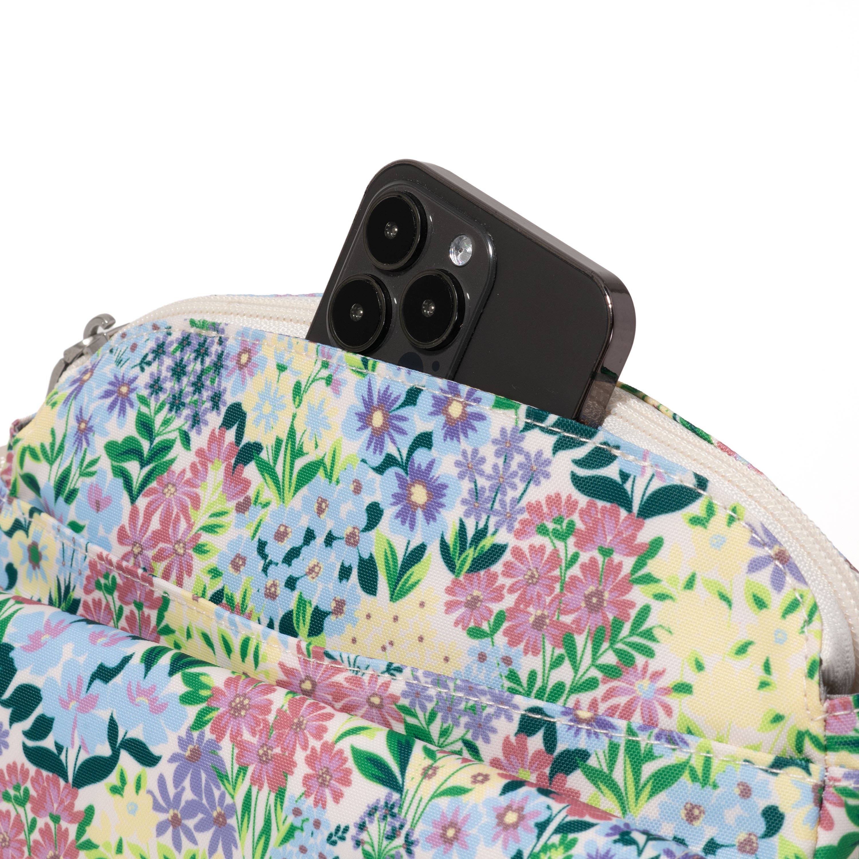 BAGGALLINI Coastal Flip Lock Crossbody Bag, Alternate, color, Meadow Print