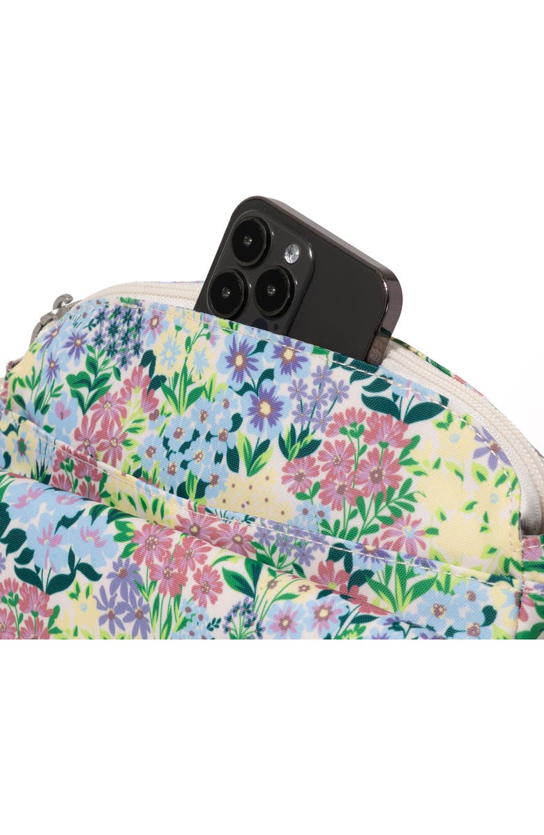 BAGGALLINI Coastal Flip Lock Crossbody Bag, Alternate, color, Meadow Print