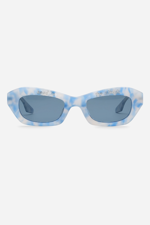 Indy Head In The Clouds Polarized Sunglasses In Blue