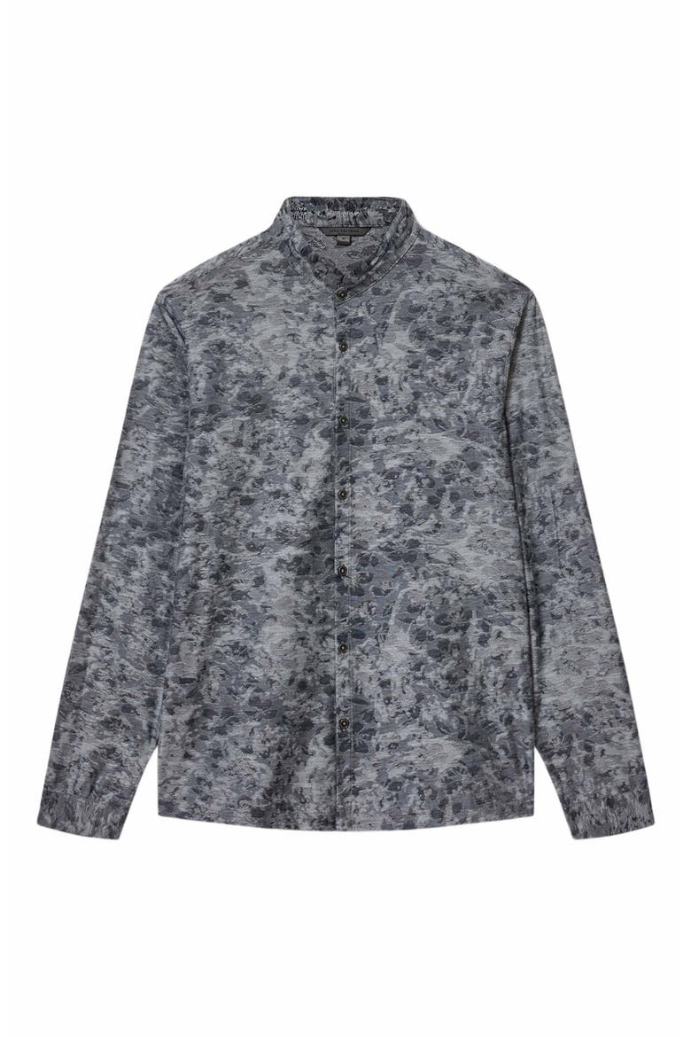 Vistra Cotton Button-Up Shirt, Alternate, color, CHARCOAL
