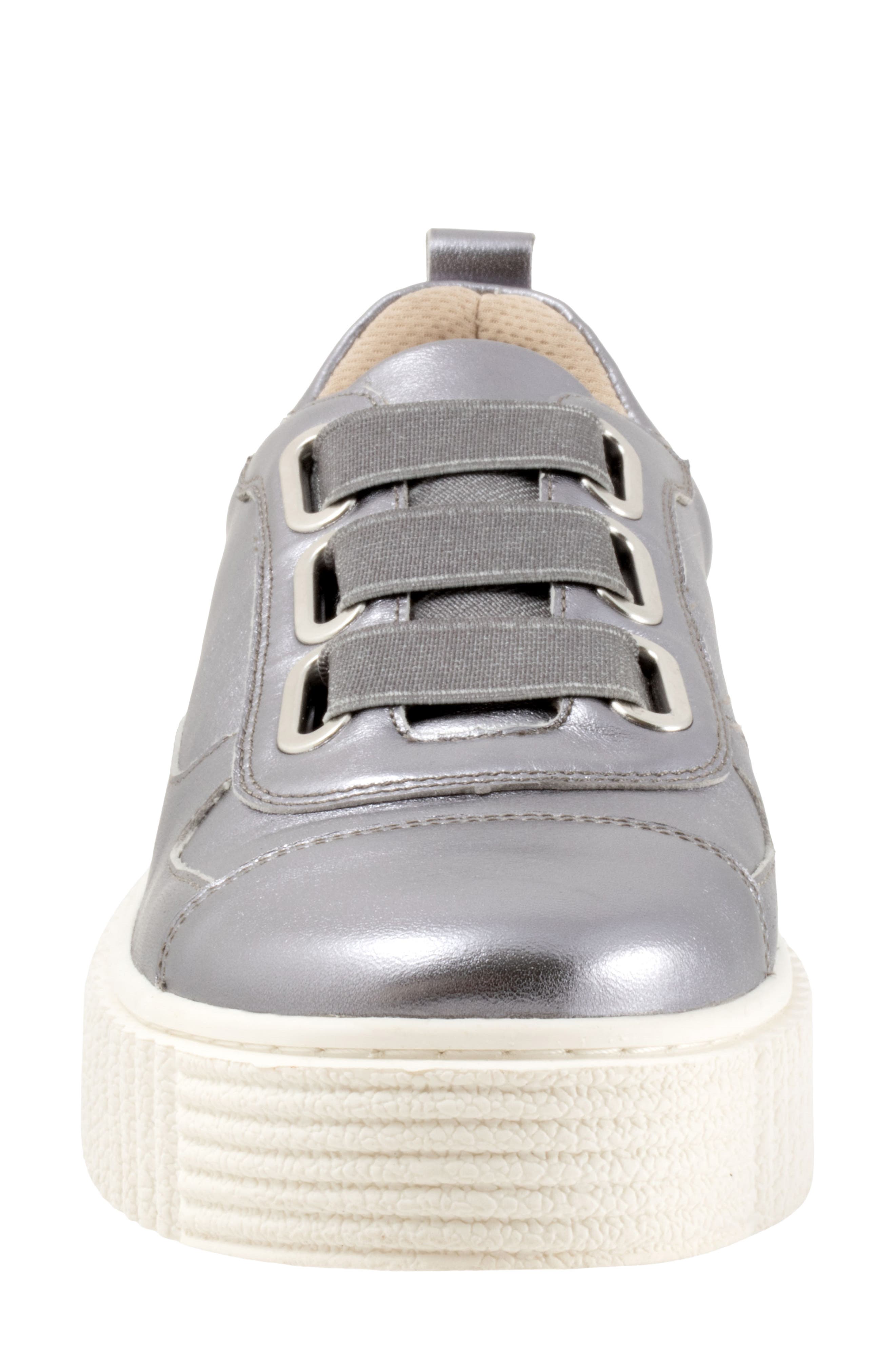 Trotters Bliss Platform Sneaker, Alternate, color, Pewter