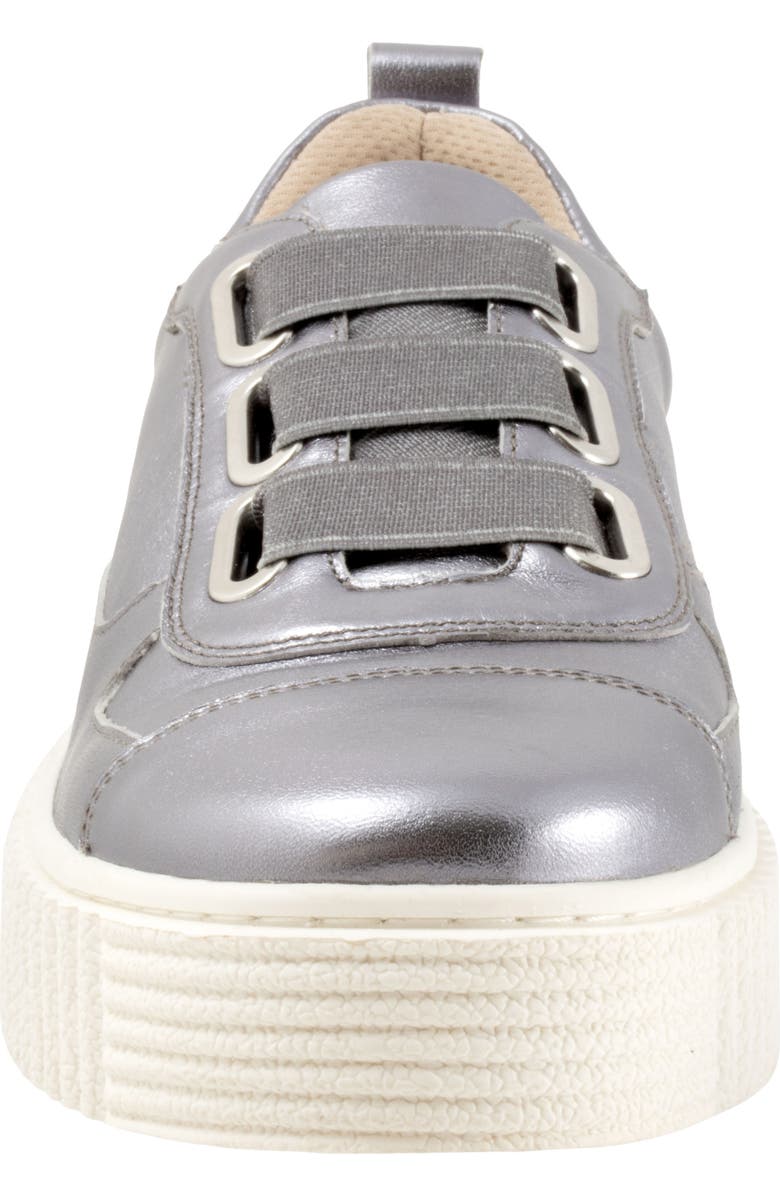 Trotters Bliss Platform Sneaker, Alternate, color, Pewter