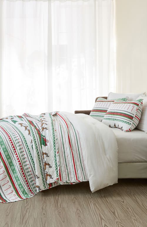 Woven & Weft Winter Themed 3-piece Quilt Set