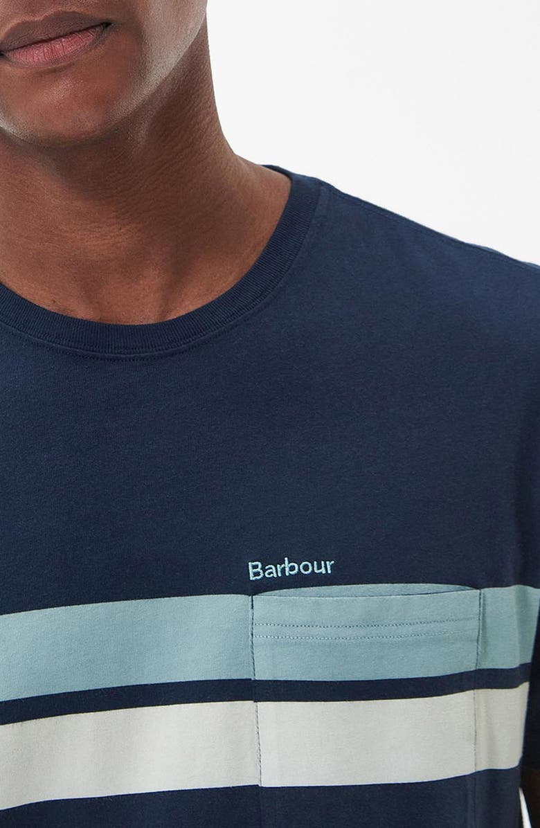 Barbour Tindale Stripe Pocket T-Shirt, Alternate, color, 