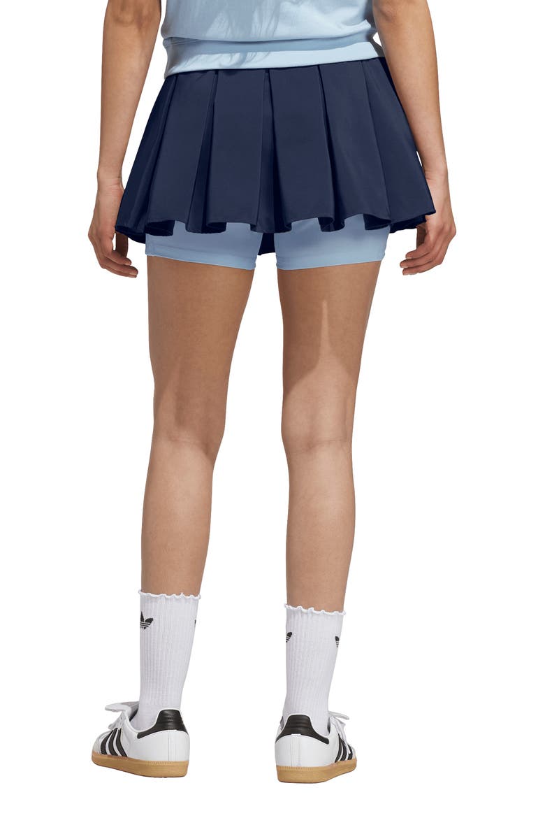 Pleated Miniskirt, Alternate, color, NIGHT INDIGO