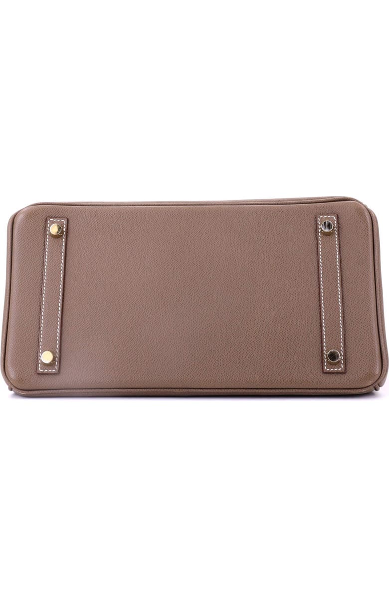 Pre-Owned Hermes Birkin Handbag Grey Epsom with Gold Hardware 30, Alternate, color, Etoupe