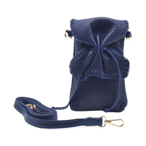 Cell Phone Butterly Lambskin Leather Bag